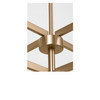 Generation Lighting - GLC2068SB - Eight Light Chandelier - Zentro - Satin Brass