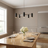 Generation Lighting - GLC2055BNE - Five Light Chandelier - Zentro - Brushed Nickel