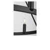 Generation Lighting - GLC2016MBKE - Six Light Chandelier - Mirla - Midnight Black
