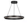 Generation Lighting - GLC1891MBK - LED Chandelier - Aro - Midnight Black