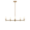 Generation Lighting - GLC1865SBE - Five Light Chandelier - Vilera - Satin Brass