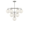 Generation Lighting - GLC18010BN - Ten Light Chandelier - Nube - Brushed Nickel