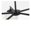Generation Lighting - GLC1795MBK - Five Light Chandelier - Nube - Midnight Black