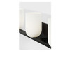 Generation Lighting - GLV1973MBKE - Three Light Vanity - Neblina - Midnight Black
