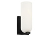 Generation Lighting - GLV1951MBKE - One Light Vanity - Neblina - Midnight Black