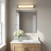 Generation Lighting - GLV1501SB-L - LED Vanity - Weston - Satin Brass
