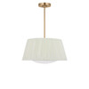 Generation Lighting - GLP1873SB - Three Light Pendant - Vilera - Satin Brass