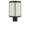 Generation Lighting - GLO1741OE-TXB - One Light Outdoor Post Lantern - Luning - Textured Black