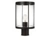 Generation Lighting - GLO1741C-TXBE - One Light Outdoor Post Lantern - Luning - Textured Black