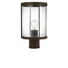 Generation Lighting - GLO1741C-ANBZE - One Light Outdoor Post Lantern - Luning - Antique Bronze