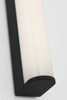 Generation Lighting - GLV1551MBK-L - LED Vanity - Cavitt - Midnight Black