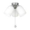 Generation Lighting - MC267BS - Fan Light Kit - Emile - Brushed Nickel