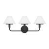Generation Lighting - GLW1033MBK - Wall Sconce - Mendota - Midnight Black