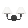 Generation Lighting - GLW1022MBK - Wall Sconce - Mendota - Midnight Black