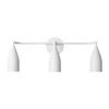 Generation Lighting - GLV1083MWT - Three Light Vanity - Maya - Matte White
