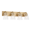 Generation Lighting - GLV1064SB - Vanity - Miles - Satin Brass