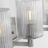 Generation Lighting - GLV1043EN/BS - Three Light Wall / Bath - Lando - Brushed Steel