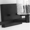 Generation Lighting - GLV1033EN/MBK - Three Light Wall / Bath - Parker - Midnight Black