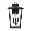 Generation Lighting - GLO1403TXB - Lantern - Linton - Textured Black