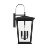 Generation Lighting - GLO1403TXB - Lantern - Linton - Textured Black