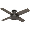 Hunter - 59336 - 44" Ceiling Fan - Dempsey - Noble Bronze