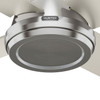 Hunter - 59335 - 44" Ceiling Fan - Dempsey - Brushed Nickel