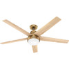 Hunter - 53783 - 60" Ceiling Fan - Aerodyne - Luxe Gold