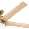 Hunter - 53783 - 60" Ceiling Fan - Aerodyne - Luxe Gold
