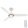Hunter - 53643 - 44" Ceiling Fan - Zentech - Fresh White