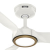 Hunter - 53643 - 44" Ceiling Fan - Zentech - Fresh White