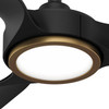 Hunter - 53642 - 44" Ceiling Fan - Zentech - Matte Black