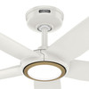 Hunter - 53641 - 44" Ceiling Fan - Zentech - Fresh White