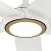 Hunter - 53640 - 52" Ceiling Fan - Zentech - Fresh White