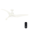 Hunter - 53512 - 60" Ceiling Fan - Arwen - Matte White