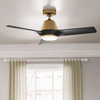 Hunter - 52885 - 44" Ceiling Fan - Aeronaut - Luxe Gold