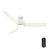 Hunter - 52876 - 60" Ceiling Fan - Bolsa - Fresh White