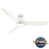 Hunter - 52876 - 60" Ceiling Fan - Bolsa - Fresh White