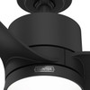 Hunter - 52875 - 60" Ceiling Fan - Bolsa - Matte Black