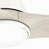 Hunter - 52823 - 60" Ceiling Fan - Aeronaut - Matte White