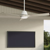 Hunter - 52823 - 60" Ceiling Fan - Aeronaut - Matte White