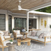 Hunter - 52820 - 60" Ceiling Fan - Aeronaut - Matte White