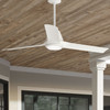 Hunter - 52820 - 60" Ceiling Fan - Aeronaut - Matte White