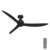 Hunter - 52810 - 60" Ceiling Fan - Mazzini - Matte Black