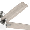 Hunter - 52505 - 52" Ceiling Fan - Anisten - Brushed Nickel