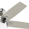 Hunter - 52495 - 44" Ceiling Fan - Anisten - Brushed Nickel
