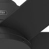 Hunter - 51830 - 60" Ceiling Fan - Kennicott - Matte Black