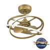 Hunter - 50460 - 20" Fandelier - Cirro Fandelier - Luxe Gold