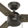 Hunter - 50446 - 44" Ceiling Fan - Cassius - Noble Bronze