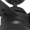 Hunter - 50320 - 36" Ceiling Fan - Cassius - Matte Black
