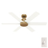 Hunter - 50063 - 52" Ceiling Fan - Kennicott - Luxe Gold